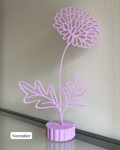 Geboortebloemen – verkrijgbaar in diverse kleuren