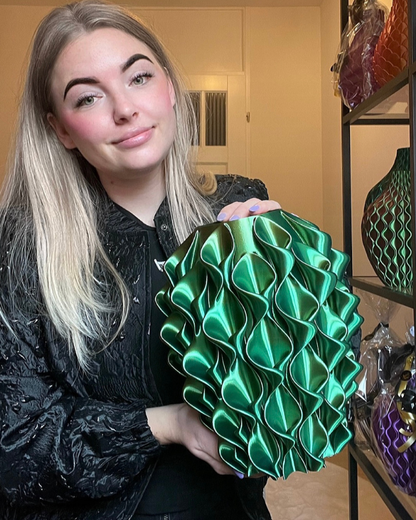 Vaas Lilly – Goud/Groen/Zwart