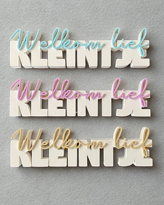 Tekstdecoratie – verkrijgbaar in diverse kleuren