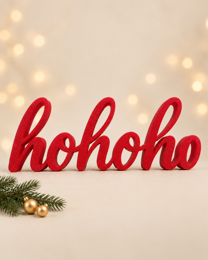 HO HO HO – verkrijgbaar in diverse kleuren
