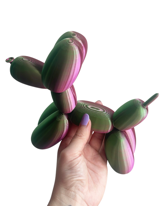 Ballonhondje – Rood/Groen