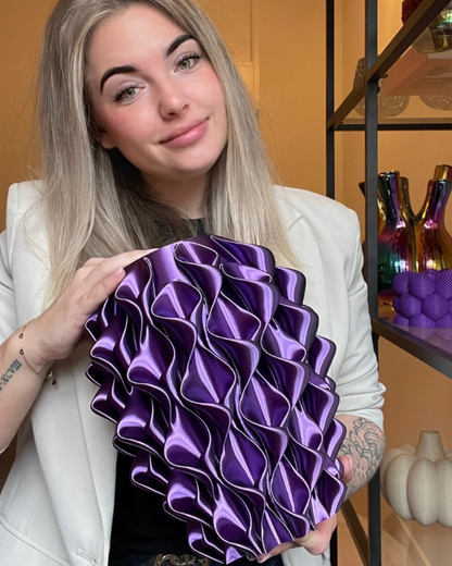 Vaas Lilly – Paars/Zwart