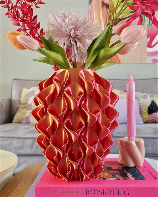 Vaas Lilly – Magenta/Goud